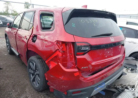 2025 Honda Pilot Elite from USA, damaged, VIN 5FNYG1H82SB053897